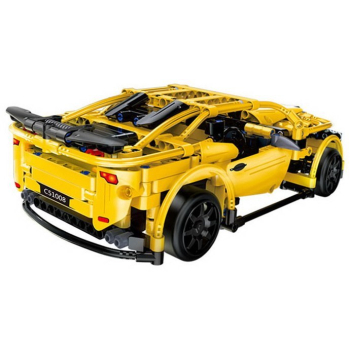 Klocki techniczne CaDA 419 el. Zdalnie sterowane auto sportowe dla dzieci 6+